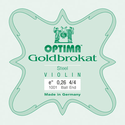 Optima Goldbrokat E-Saite Violine